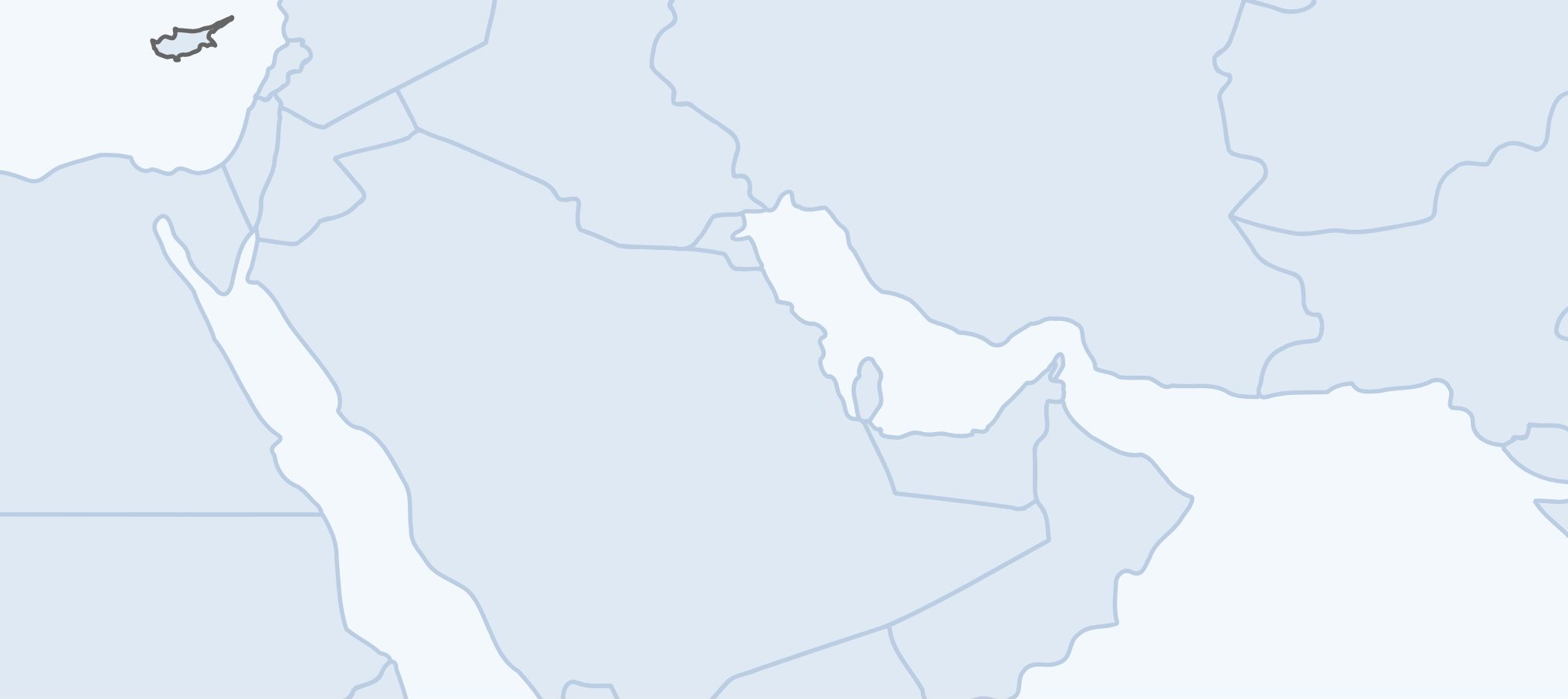 Kearney office locations across the Middle East